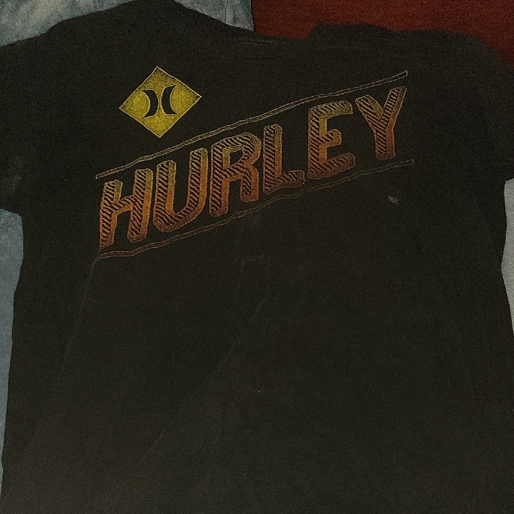 Hurley Black Graphic T-Shirt